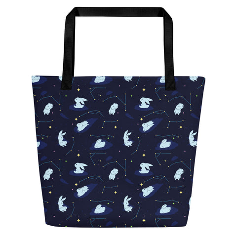 Bunny Constellation Tote Bag