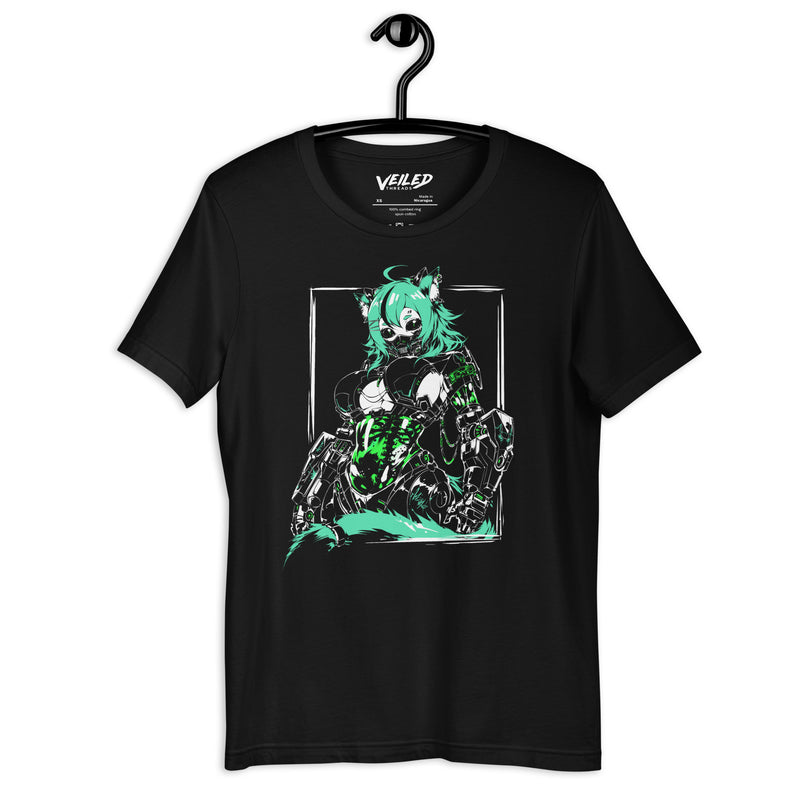 みつどもえ増量中！ Tシャツ みつば柄 ブラック Lサイズ｜ホビー