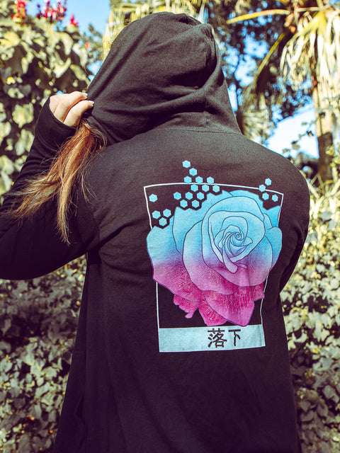 Cybernetic Rose Zip-Up